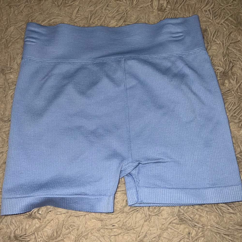 Light Blue Workout Shorts